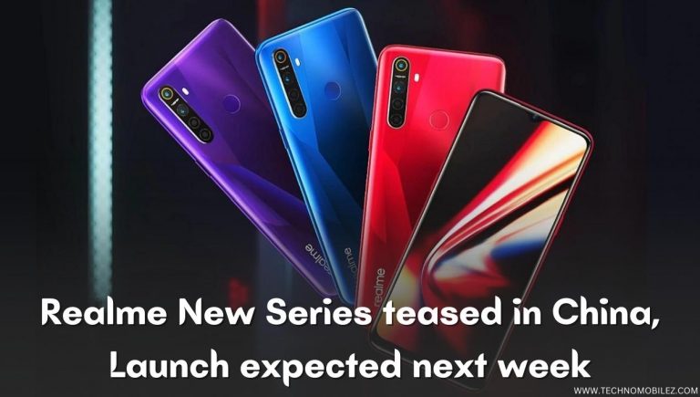 Realme New Series teased in China, Launch expected next week